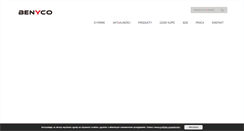 Desktop Screenshot of benyco.com